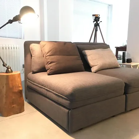 Loft Industrial Con Cine Y Diseno Apartmán A Coruña