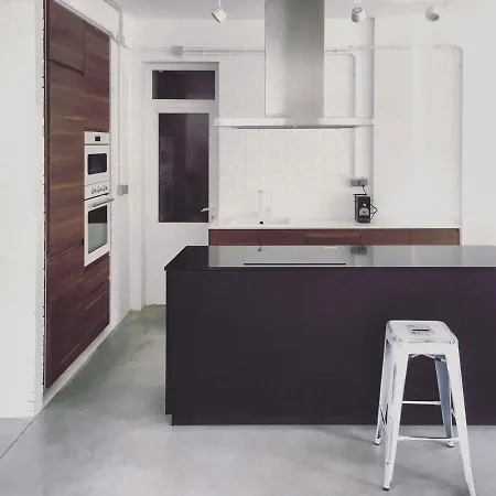 Loft Industrial Con Cine Y Diseno Apartmán *