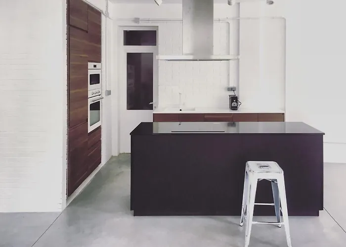 Loft Industrial Con Cine Y Diseno Appartement *